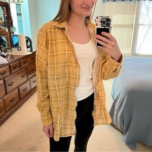 Vintage corduroy shacket